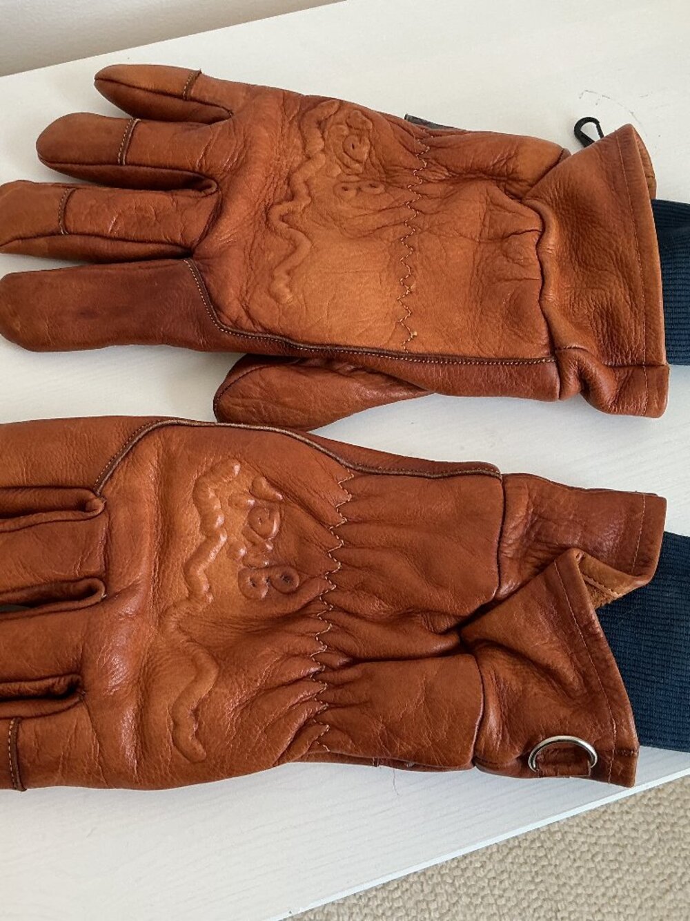 Leather 4-Season Giv'r Gloves - Men Large